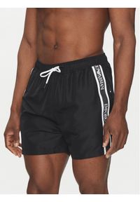 Emporio Armani Underwear Szorty kąpielowe EM000583 AF12333 UC001 Czarny Regular Fit. Kolor: czarny. Materiał: syntetyk