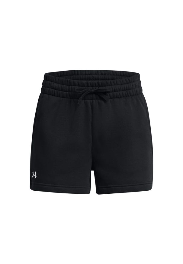 Szorty damskie Under Armour Rival Fleece. Kolor: czarny, biały, wielokolorowy. Sport: fitness