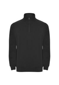 ROLY - Męska Bluza Rozpinana Aneto Quarter Zip. Kolor: czarny