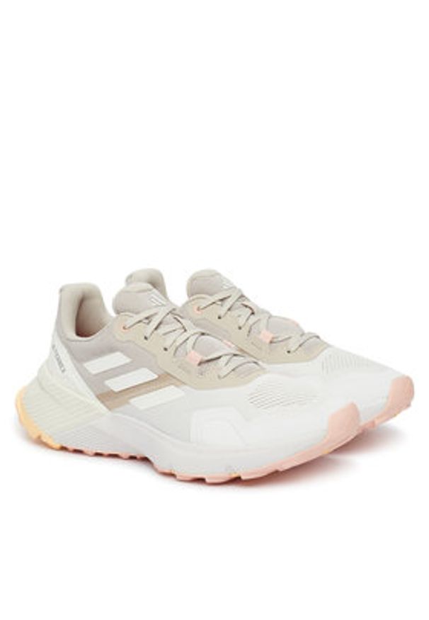 Adidas - adidas Buty do biegania Terrex Soulstride JQ1602 Beżowy. Kolor: beżowy. Materiał: materiał. Model: Adidas Terrex