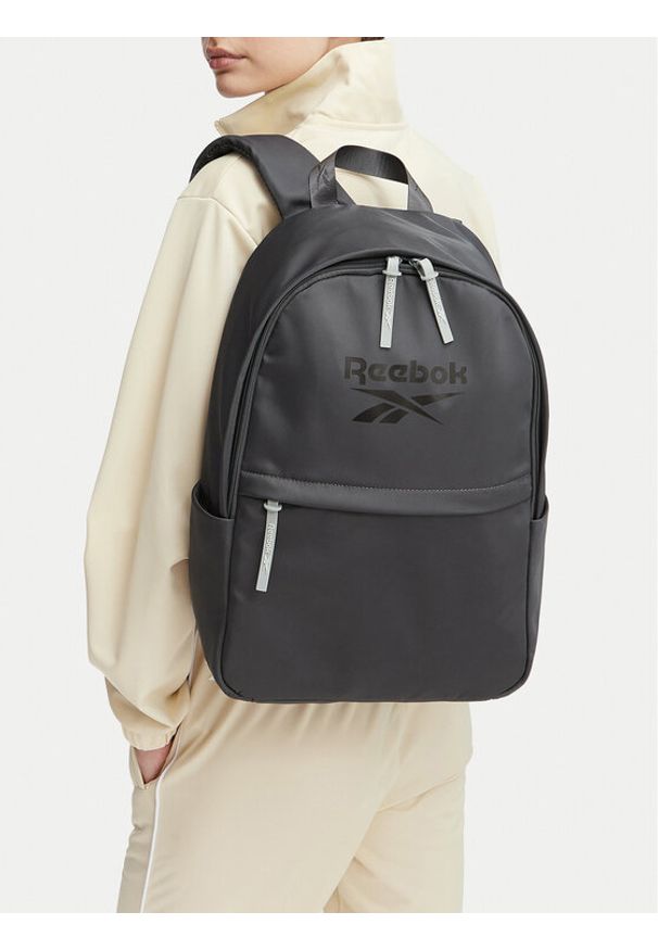 Reebok Plecak CWBEO-RBK-F-001-10 Szary ciemny. Kolor: szary. Materiał: materiał