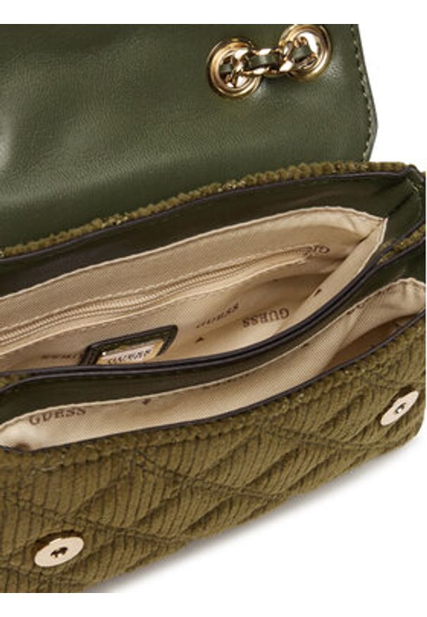 Guess Torebka Giully II Mini HWCG96 73740 Zielony. Kolor: zielony