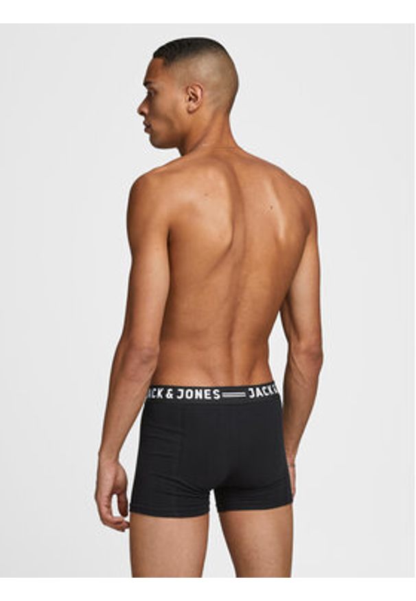 Jack & Jones Komplet 3 par bokserek Sense 12081832 Czarny. Kolor: czarny. Materiał: bawełna