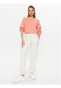 Guess Bluza V3BQ15 K7UW2 Koralowy Regular Fit. Kolor: pomarańczowy. Materiał: wiskoza #4