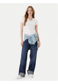 Tommy Jeans T-Shirt Tjw Skinny Stretch DW0DW09197 Biały Slim Fit. Kolor: biały. Materiał: bawełna #4