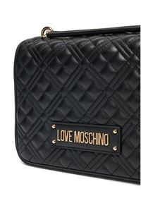 Love Moschino - LOVE MOSCHINO Torebka JC4000PP1MLA0000 Czarny. Kolor: czarny. Materiał: skórzane