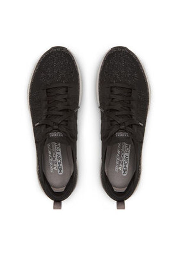 skechers - Skechers Sneakersy Pure Flex-Pulse 104651/BKGY Czarny. Kolor: czarny. Materiał: materiał