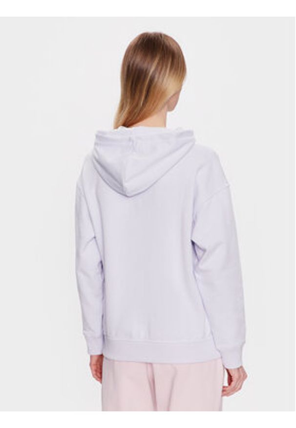New Balance Bluza Athletics Nature WT23554 Fioletowy Oversize. Kolor: fioletowy. Materiał: bawełna