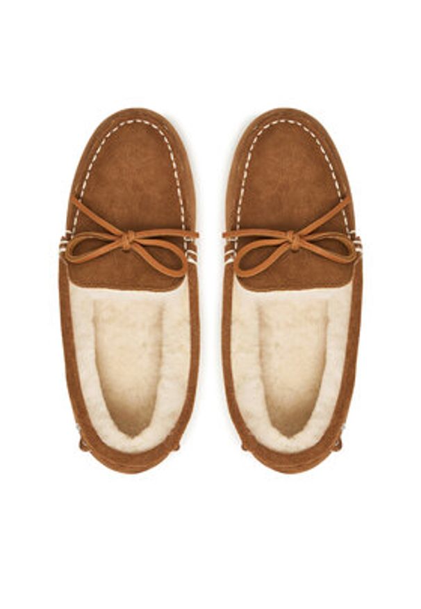 EMU Australia Mokasyny Sandrine W13211 Brązowy. Kolor: brązowy. Materiał: skóra