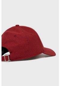 New Era czapka kolor czerwony z aplikacją. Kolor: czerwony. Wzór: aplikacja #3