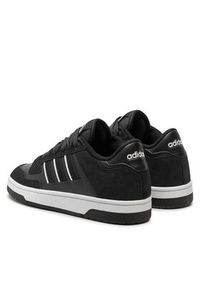 Adidas - adidas Sneakersy Rapid Court Low JP5247 Czarny. Kolor: czarny. Materiał: skóra #3