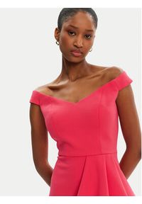Rinascimento Sukienka wieczorowa CFC0122859003 Różowy Regular Fit. Kolor: różowy. Materiał: syntetyk. Styl: wizytowy #5