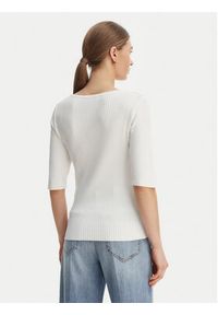 Rinascimento Bluzka CFM0012240003 Biały Slim Fit. Kolor: biały. Materiał: wiskoza #2