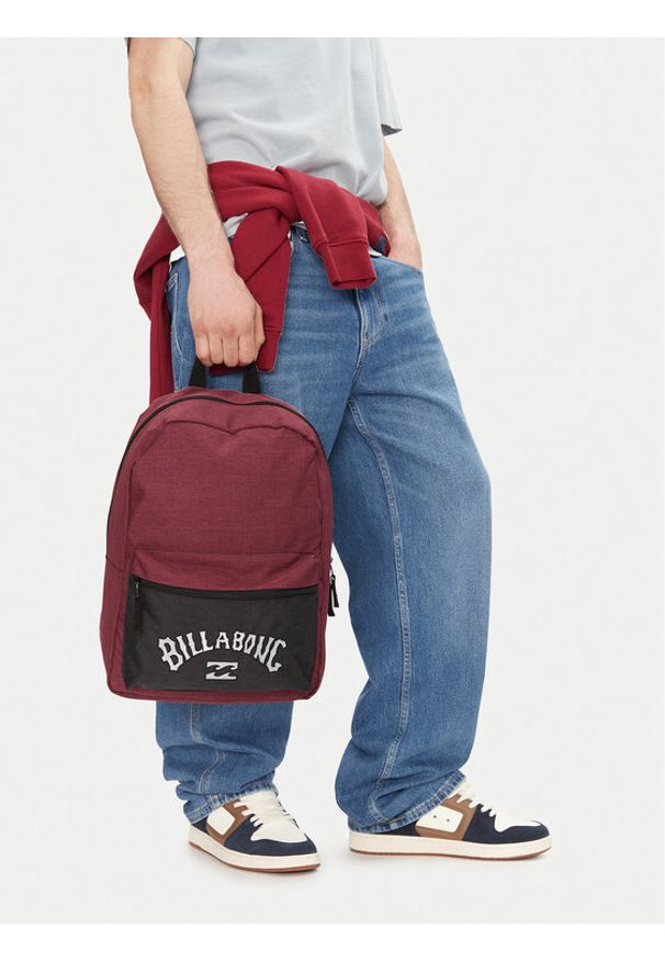 Billabong Plecak BLB-KS-001-07 Bordowy. Kolor: czerwony. Materiał: materiał