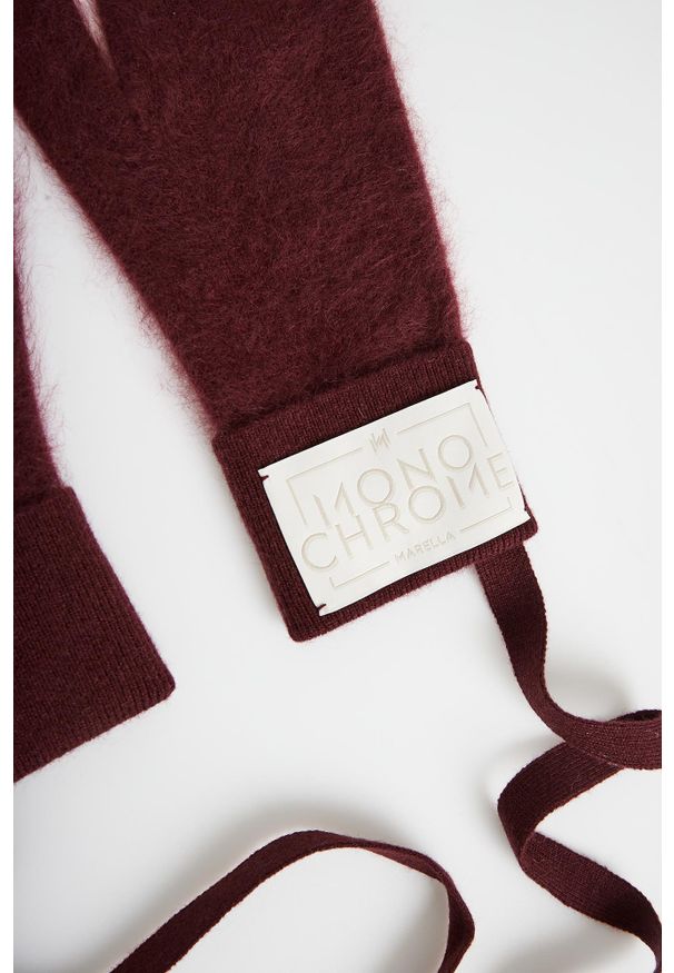 Marella - Rękawiczki damskie kaszmirowe Canard MARELLA. Materiał: kaszmir