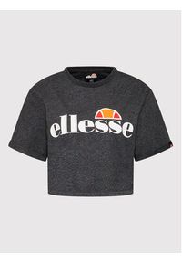 Ellesse T-Shirt Alberta SGS04484 Szary Cropped Fit. Kolor: szary. Materiał: bawełna