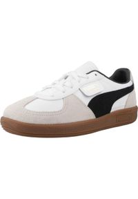 Puma - Buty PUMA YELLOW PALERMO LTH JR Biały. Kolor: biały. Materiał: tkanina. Sport: turystyka piesza #1