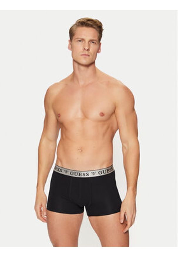 Guess Komplet bielizny U4BG85 KCD31 Czarny. Kolor: czarny. Materiał: bawełna