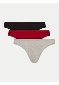 Calvin Klein Underwear Komplet 3 par fig klasycznych 000QD5218E Kolorowy. Materiał: bawełna. Wzór: kolorowy