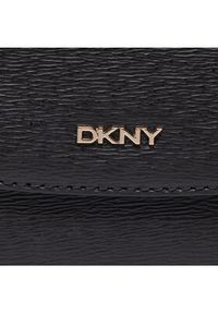 DKNY Torebka Bryant Saddle Bag R21E3R75 Czarny. Kolor: czarny. Materiał: skórzane