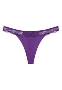 Triumph Stringi Comfort Glam 10224956 Fioletowy. Kolor: fioletowy. Materiał: syntetyk