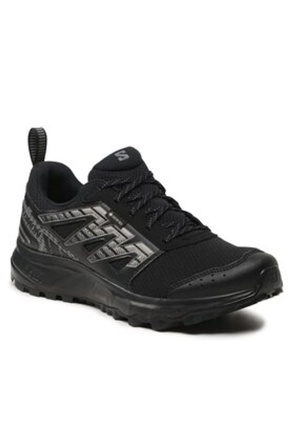 salomon - Salomon Sneakersy Wander Gore-Tex L47148400 Czarny. Kolor: czarny. Materiał: materiał. Technologia: Gore-Tex