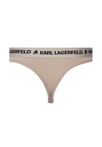 Karl Lagerfeld - KARL LAGERFELD Komplet 3 par stringów A1W47158 Kolorowy. Materiał: bawełna. Wzór: kolorowy #6