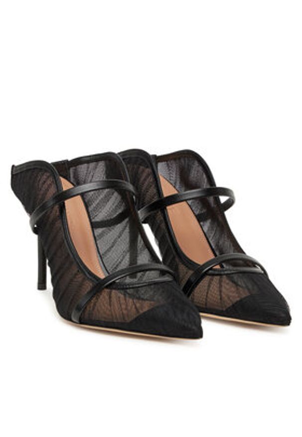 MALONE SOULIERS Klapki Maureen 85-262 Czarny. Kolor: czarny. Materiał: materiał