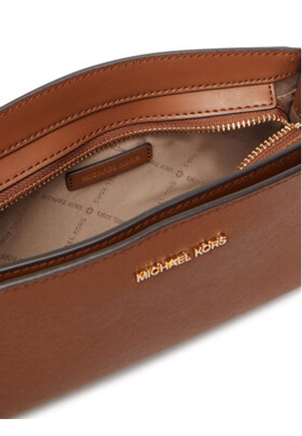 MICHAEL Michael Kors Torebka 32R6GQ6C1L Brązowy. Kolor: brązowy. Materiał: skórzane