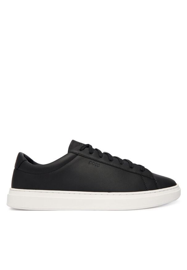 BOSS Sneakersy Kieran 50552853 Czarny. Kolor: czarny. Materiał: skóra