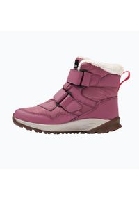 Buty dziecięce Jack Wolfskin Polar Bear-B Texapore Mid Vc. Okazja: na co dzień. Kolor: różowy. Materiał: polar