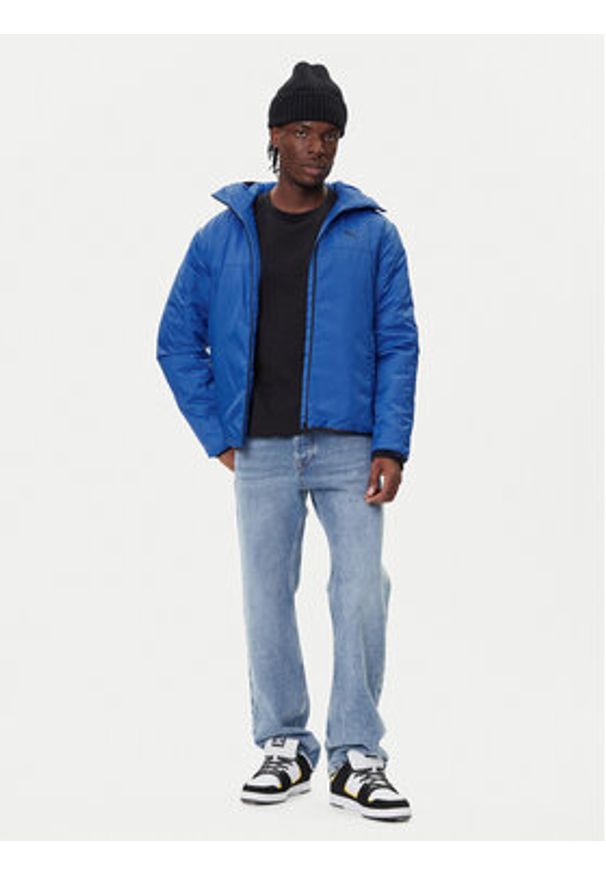 Puma Kurtka przejściowa Ess 688296 13 Niebieski Regular Fit. Kolor: niebieski. Materiał: syntetyk