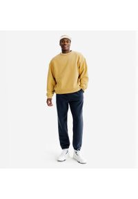 Decathlon - Spodnie męskie Elementals. Kolor: niebieski. Materiał: poliester, bawełna, materiał #2