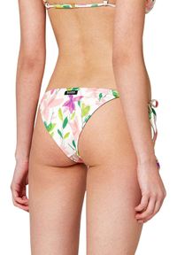 SUNDEK - Dół od bikini Sundek Anita Laces. Kolor: biały. Materiał: poliamid, elastan