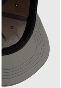 Volcom czapka z daszkiem kolor zielony z aplikacją. Kolor: zielony. Wzór: aplikacja #3