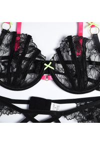 Intica - Komplet bielizny nowoczesny design romantyczne wieczory Oprita. Kolor: wielokolorowy. Materiał: materiał #3