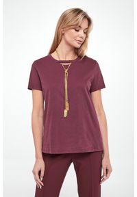 Elisabetta Franchi - T-shirt damski ELISABETTA FRANCHI