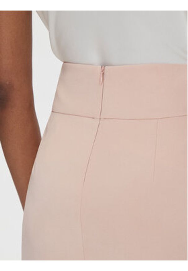 Rinascimento Spódnica ołówkowa CFC0122808003 Różowy Regular Fit. Kolor: różowy. Materiał: syntetyk