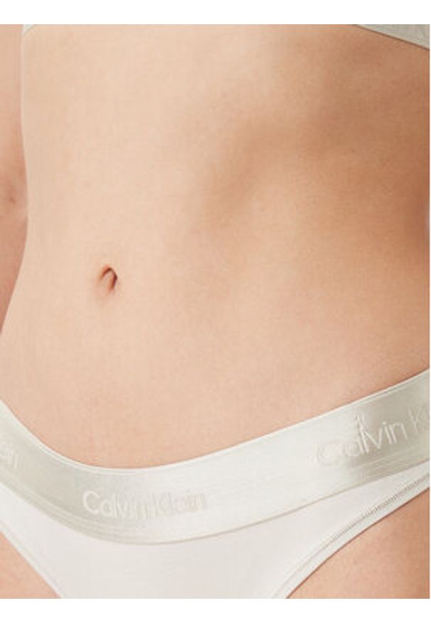 Calvin Klein Underwear Figi klasyczne 000QF7999E Beżowy. Kolor: beżowy. Materiał: bawełna