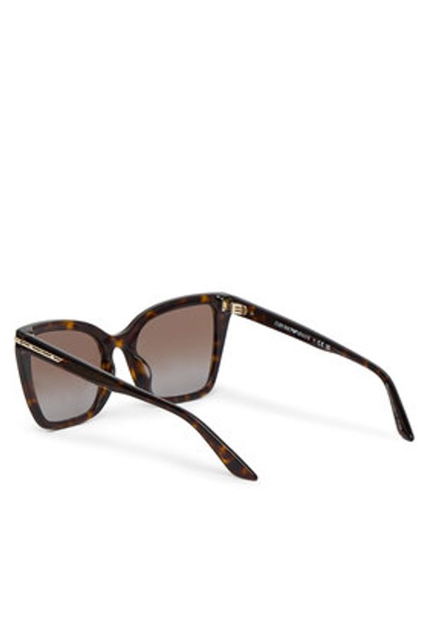 Emporio Armani Okulary przeciwsłoneczne 0EA4273BU 502689 Brązowy. Kolor: brązowy