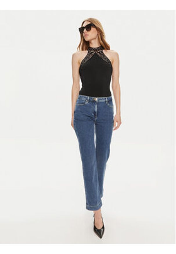 Marciano Guess Jeansy 4YGA07 7148A Granatowy Straight Leg. Kolor: niebieski