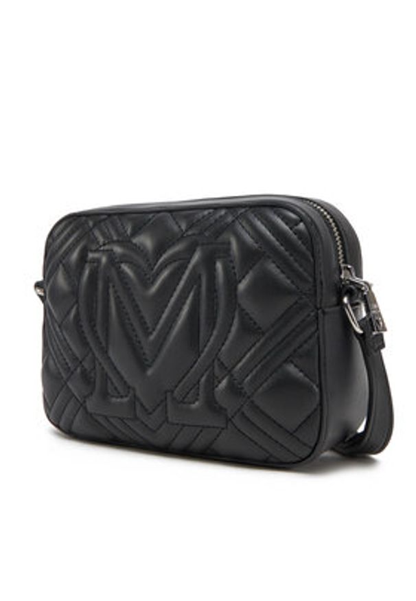 Love Moschino - LOVE MOSCHINO Torebka JC4150PP1MLA000B Czarny. Kolor: czarny. Materiał: skórzane