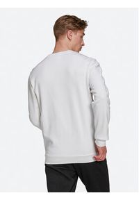 Adidas - adidas Bluza Essentials H12220 Biały Regular Fit. Kolor: biały. Materiał: bawełna #3