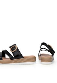 Lasocki Klapki WFA2719-2Z Czarny. Kolor: czarny. Materiał: skóra