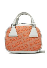 Karl Lagerfeld - Torebka KARL LAGERFELD. Kolor: pomarańczowy #1