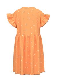Name it - NAME IT Sukienka 13213300 Pomarańczowy Regular Fit. Kolor: pomarańczowy. Materiał: bawełna #2