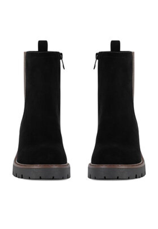 Clara Barson Botki CEO-WS6381-01 Czarny. Kolor: czarny. Materiał: materiał