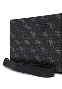 Guess Saszetka HMMILO P6157 Czarny. Kolor: czarny. Materiał: skóra #5