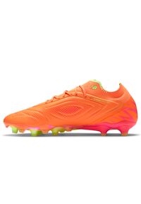 Korki męskie New Balance TEKELA ELITE FG V5 ST1FLTE5 – pomarańczowe. Kolor: pomarańczowy. Materiał: włókno. Szerokość cholewki: normalna #3