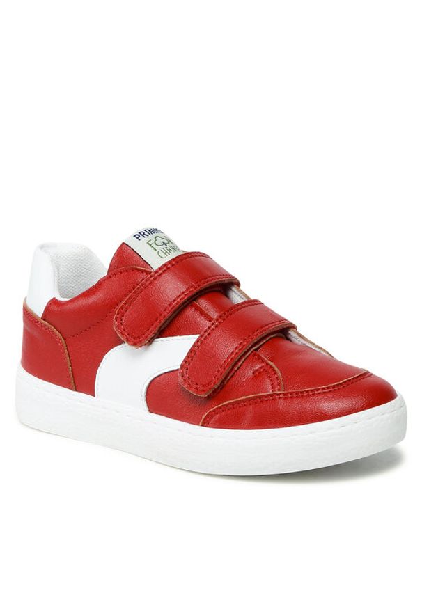 Primigi Sneakersy 1920044 S Czerwony. Kolor: czerwony. Materiał: skóra